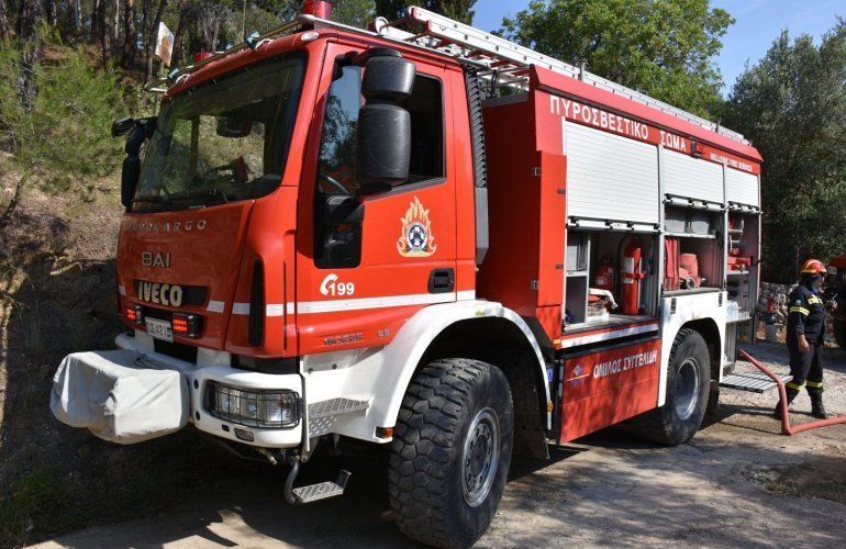 Πυρκαγιά σε νεκροταφείο